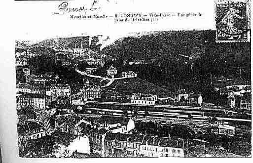Ville de LONGWY Carte postale ancienne
