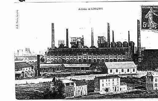 Ville de LONGWY Carte postale ancienne