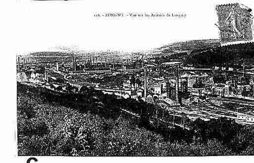 Ville de LONGWY Carte postale ancienne