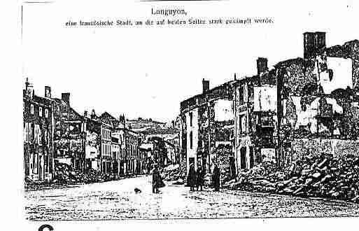 Ville de LONGWY Carte postale ancienne