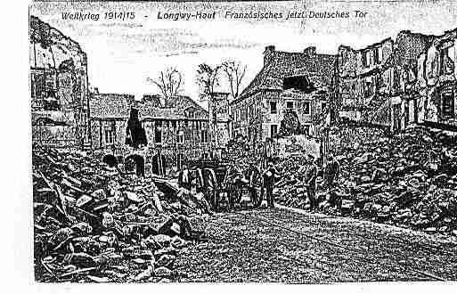Ville de LONGWY Carte postale ancienne