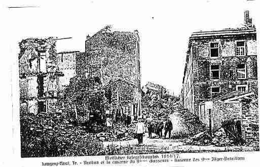Ville de LONGWY Carte postale ancienne