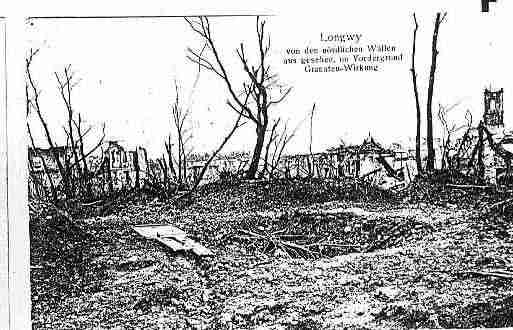 Ville de LONGWY Carte postale ancienne