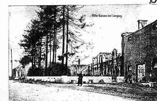 Ville de LONGWY Carte postale ancienne
