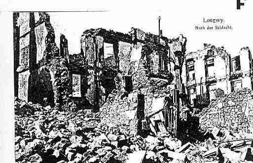 Ville de LONGWY Carte postale ancienne