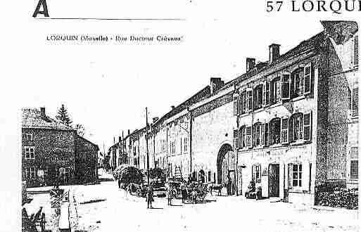 Ville de LORQUIN Carte postale ancienne