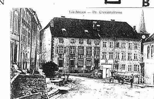 Ville de LORQUIN Carte postale ancienne