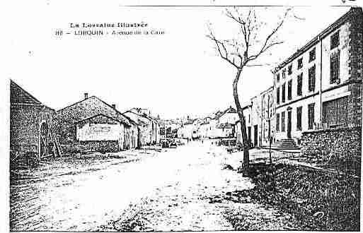 Ville de LORQUIN Carte postale ancienne
