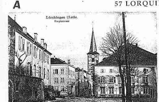 Ville de LORQUIN Carte postale ancienne