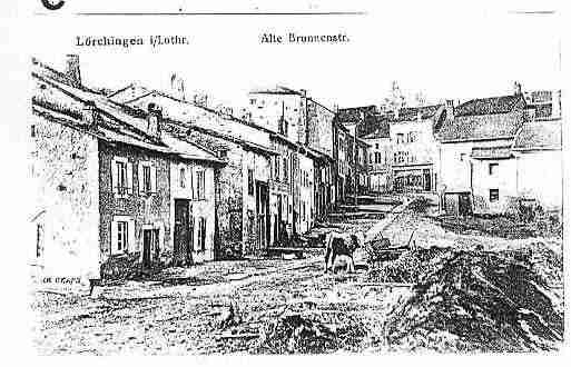 Ville de LORQUIN Carte postale ancienne