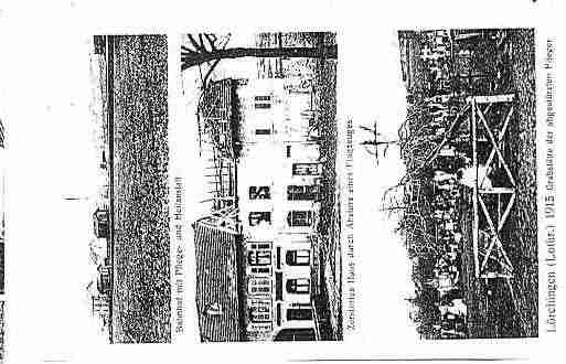 Ville de LORQUIN Carte postale ancienne