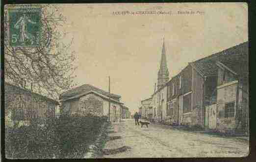 Ville de LOUPPYLECHATEAU Carte postale ancienne