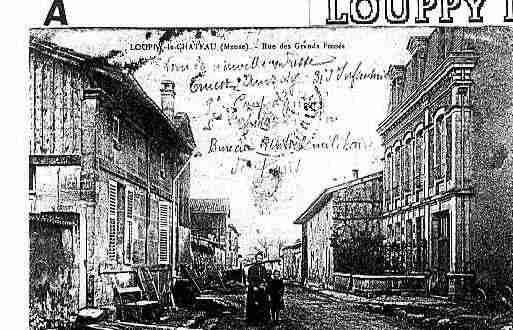 Ville de LOUPPYLECHATEAU Carte postale ancienne