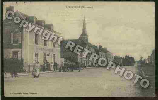 Ville de LOUVERNE Carte postale ancienne