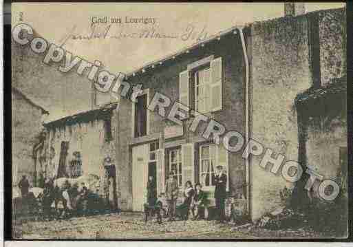 Ville de LOUVIGNY Carte postale ancienne