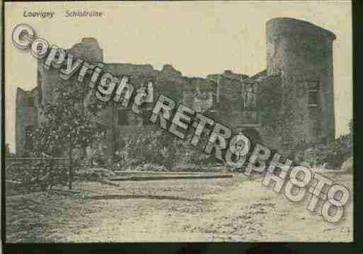 Ville de LOUVIGNY Carte postale ancienne