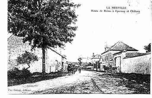 Ville de LOUVOIS Carte postale ancienne