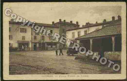 Ville de LUDRES Carte postale ancienne