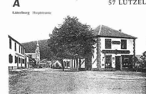 Ville de LUTZELBOURG Carte postale ancienne