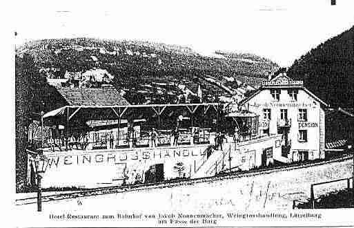 Ville de LUTZELBOURG Carte postale ancienne