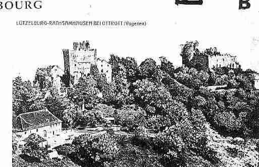 Ville de LUTZELBOURG Carte postale ancienne