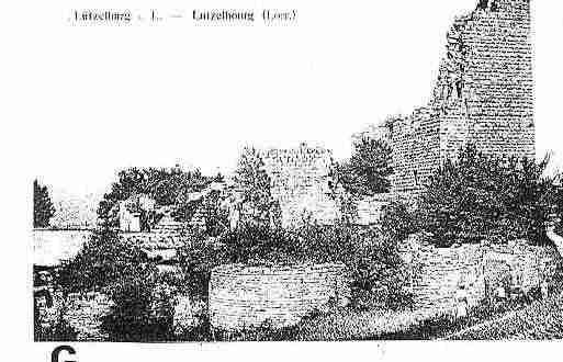 Ville de LUTZELBOURG Carte postale ancienne