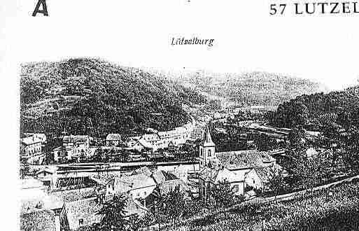 Ville de LUTZELBOURG Carte postale ancienne