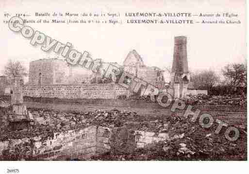 Ville de LUXEMONTVILLOTTE Carte postale ancienne