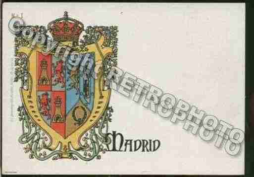 Ville de MADRID Carte postale ancienne  Ville de MADRID Carte postale ancienne