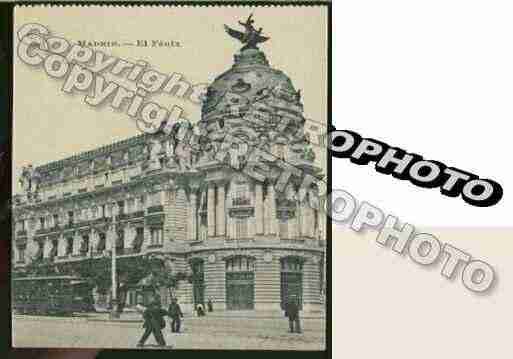 Ville de MADRID Carte postale ancienne Ville de MADRID Carte postale ancienne