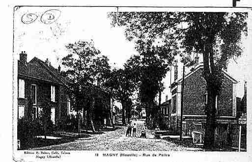 Ville de MAGNY Carte postale ancienne