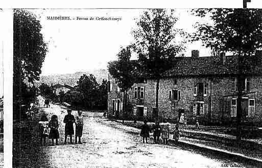 Ville de MAIDIERES Carte postale ancienne