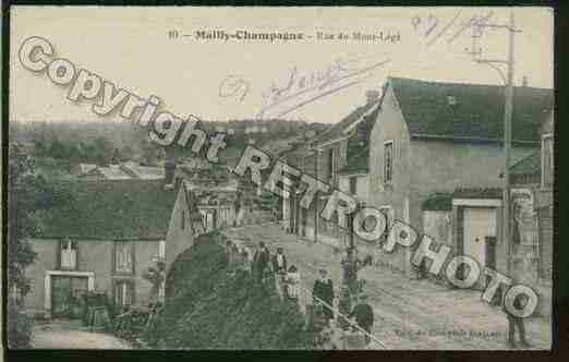 Ville de MAILLYCHAMPAGNE Carte postale ancienne