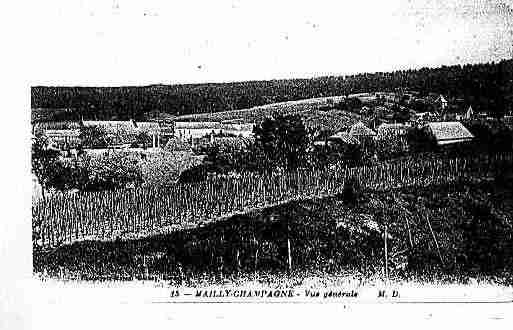 Ville de MAILLYCHAMPAGNE Carte postale ancienne