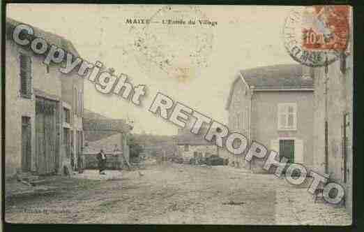 Ville de MAIXE Carte postale ancienne