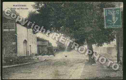 Ville de MAIZIERES Carte postale ancienne