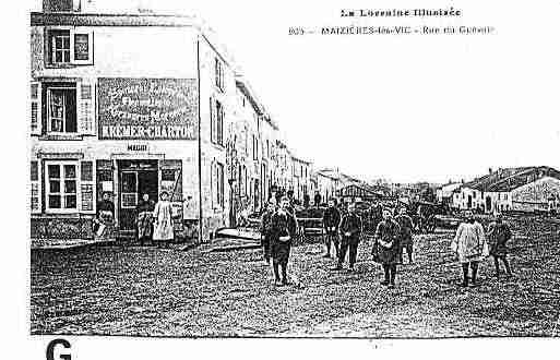 Ville de MAIZIERESLESVIC Carte postale ancienne