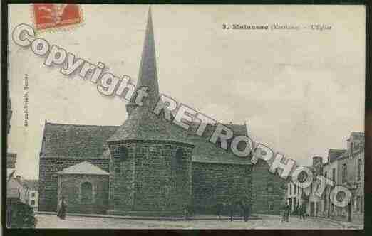 Ville de MALANSAC Carte postale ancienne