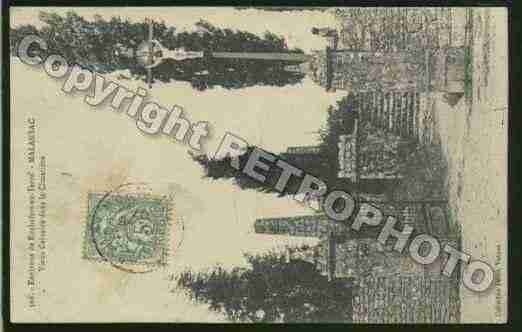 Ville de MALANSAC Carte postale ancienne