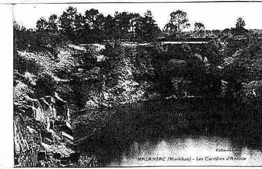 Ville de MALANSAC Carte postale ancienne