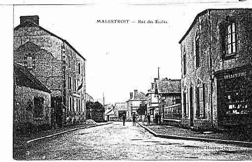 Ville de MALESTROITFOVENO Carte postale ancienne