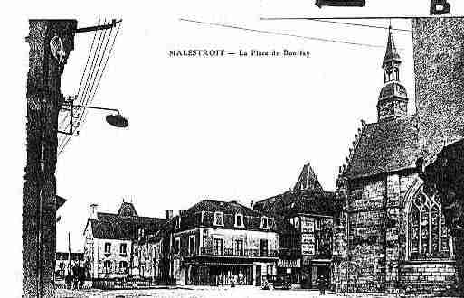 Ville de MALESTROITFOVENO Carte postale ancienne