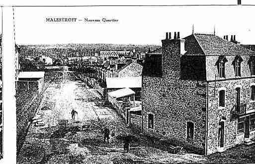 Ville de MALESTROITFOVENO Carte postale ancienne