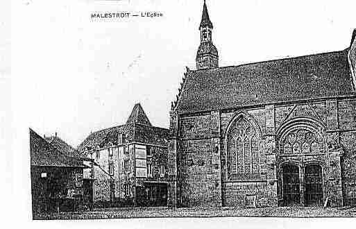 Ville de MALESTROITFOVENO Carte postale ancienne
