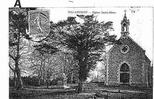 Ville de MALESTROITFOVENO Carte postale ancienne