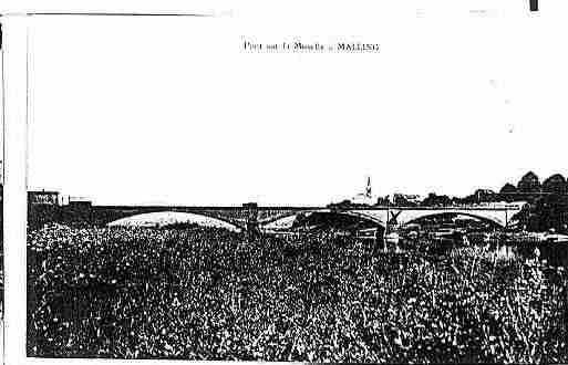 Ville de MALLING Carte postale ancienne