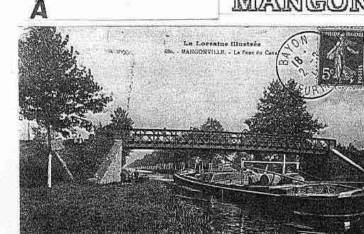 Ville de MANGONVILLE Carte postale ancienne