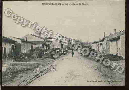 Ville de MANONVILLER Carte postale ancienne