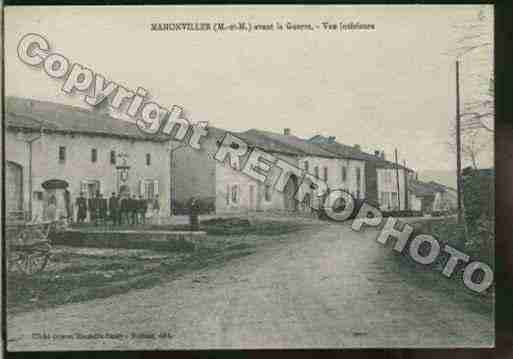 Ville de MANONVILLER Carte postale ancienne