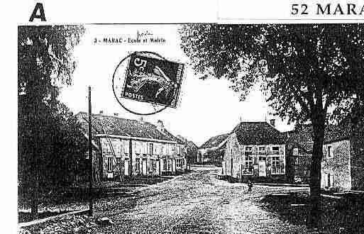 Ville de MARAC Carte postale ancienne